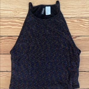 H&M Sparkle crop top